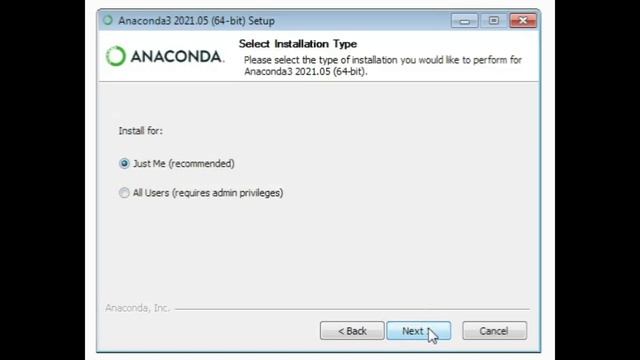 Python: Instalasi python menggunakan installer Anaconda pada windows смотреть онлайн