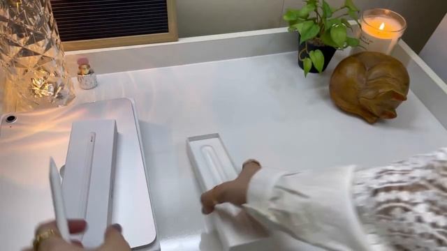 iPad Air 5 (starlight) ? unboxing + Apple Pencil (2nd generation) + accessories смотреть онлайн