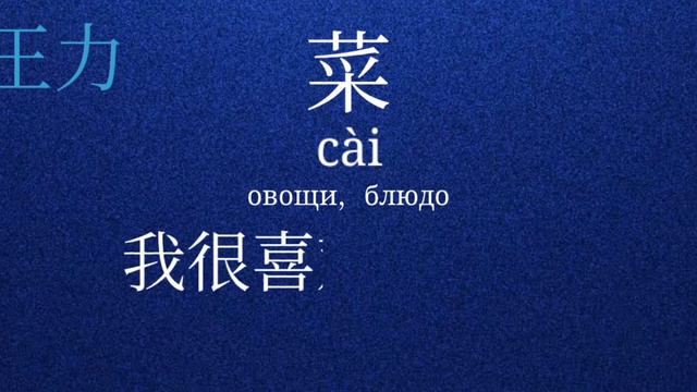 Китайский язык Hsk 1 菜 смотреть онлайн