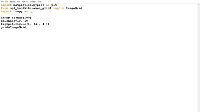 ImageGrid with numpy and matplotlib смотреть онлайн