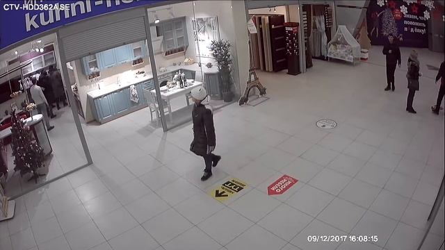 Пример записи с камеры CTV-HDD362A SE AHD 2Мп