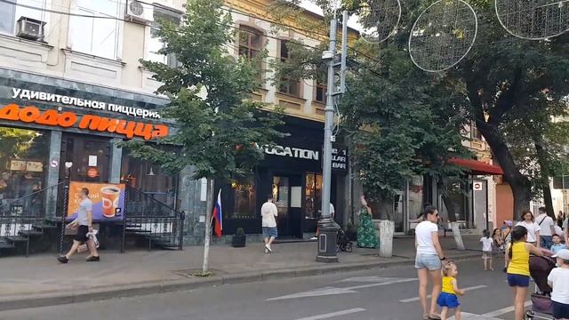 КРАСНОДАР | Прогулка по ул. Красной | Самая красивая улица Краснодара смотреть онлайн