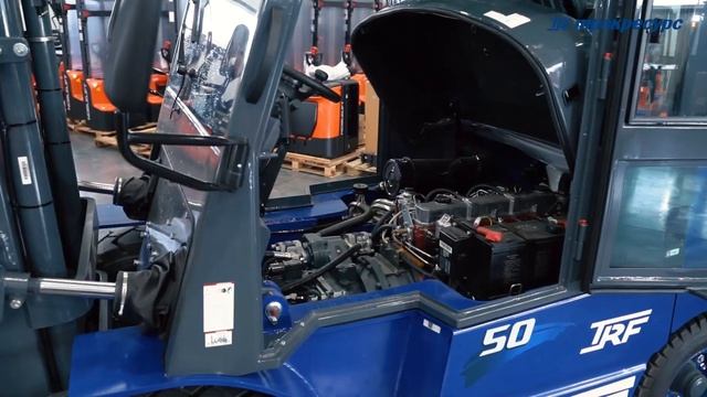 Дизельный вилочный погрузчик TRF D50-4X,M смотреть онлайн