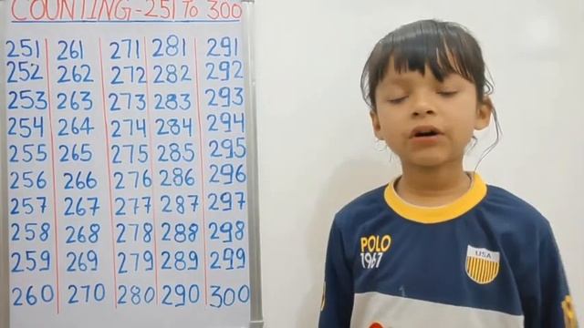 counting 251 to 300। counting। learn counting 251 to 300। 251 to 300 counting in English। смотреть онлайн