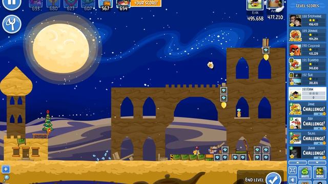 Angry Birds Friends/ Wish Upon A Pig tournament, week 365/B, level 1 смотреть онлайн