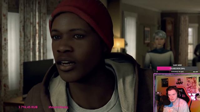 Кринж, геншинфаг играет в другие игры!!! Detroit: Become Human смотреть онлайн