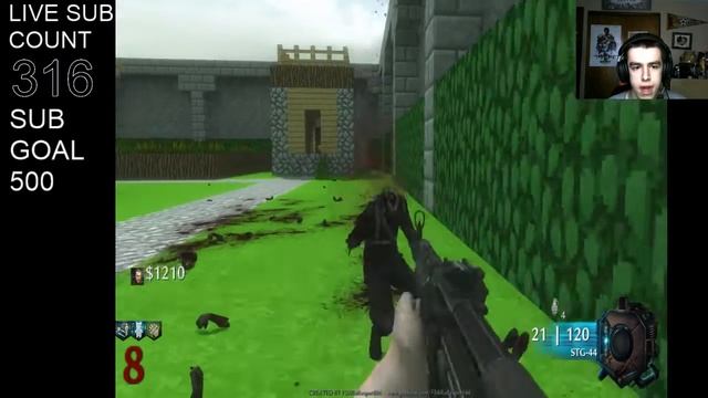 CALL OF DUTY MINECRAFT CUSTOM ZOMBIE MAP смотреть онлайн