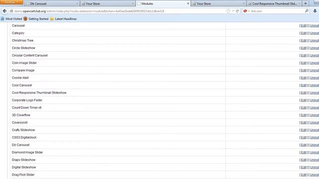 Db Carousel Opencart Module смотреть онлайн