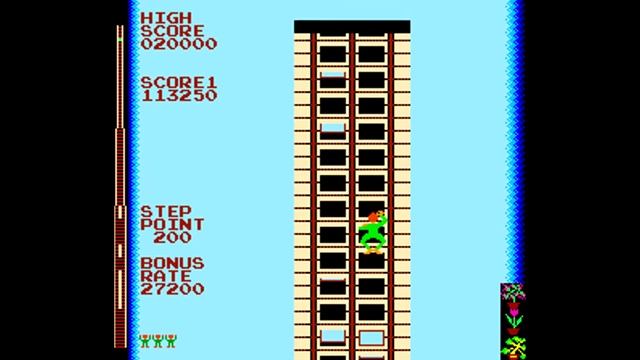 Crazy Climber [Arcade Longplay] (1981) {Model Racing Hardware} смотреть онлайн