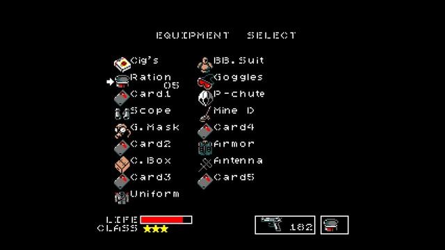 Metal Gear メタルギア. MSX2. Konami 1987. Operation Intrude N313 Accomplished!