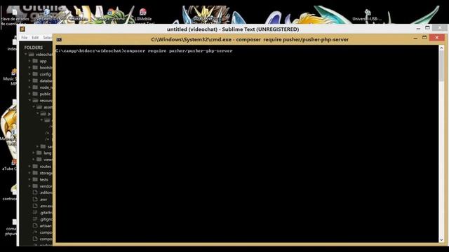 2.- Aplicacion Video Chat con Laravel y React JS (basado en WebRTC) preparando el proyecto смотреть онлайн