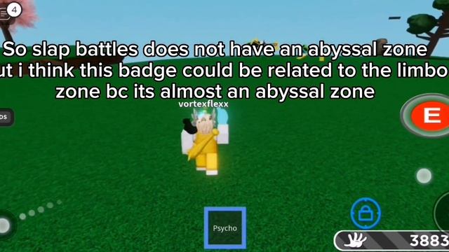 Theory on the New "Escape the Abyssal Zone" Badge in slap battles??? смотреть онлайн