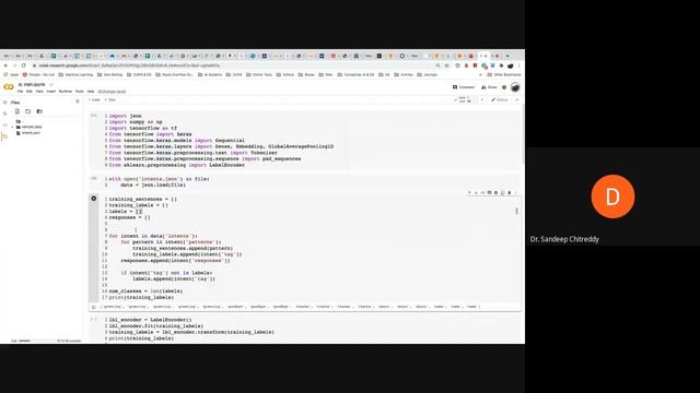 Building Chatbot using Tensorflow in Python Programming Language. смотреть онлайн