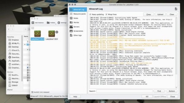 LabyMod 3 MultiMC Install - Minecraft Forge Mods and Optifine - PvP Modpack - FPS Boost