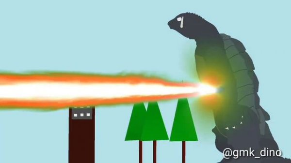 Godzilla Vs Gamera 2021 | animation battle (S1-Ep5)