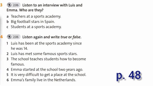 English Plus 8. Module 4. Ex 3,4 p 48 SB смотреть онлайн