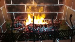 Самодельный электрокамин. DIY Homemade Electric Fireplace.