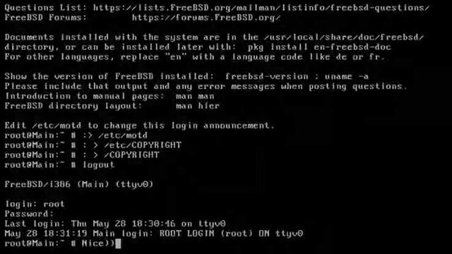 Installation of FreeBSD and Samba, promoting a domain смотреть онлайн