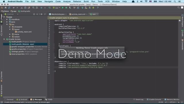 1. Android GCM Notifications in 5 Mins (Setup + Device Registration) смотреть онлайн
