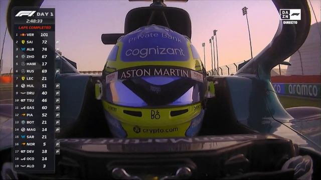 DEBUT FERNANDO ALONSO CON ASTON MARTIN TEST BAHREIN F1 2023 смотреть онлайн