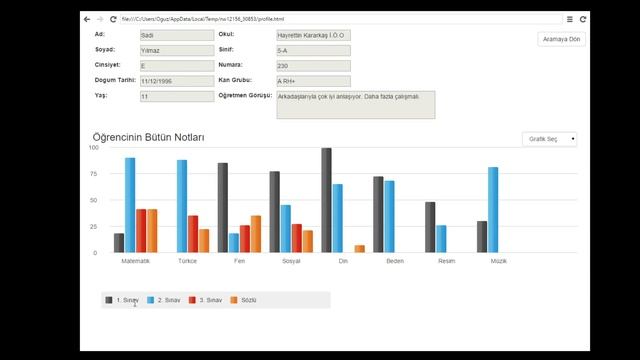 Information Visualization - Student Information Platform смотреть онлайн