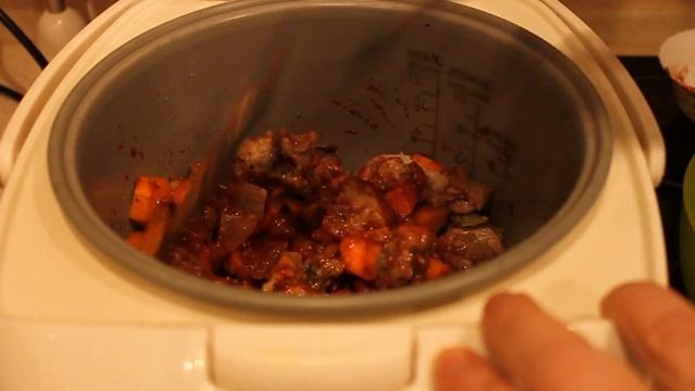 Жаркое в мультиварке по-домашнему. Съедается на ура! Сытно и вкусно. смотреть онлайн