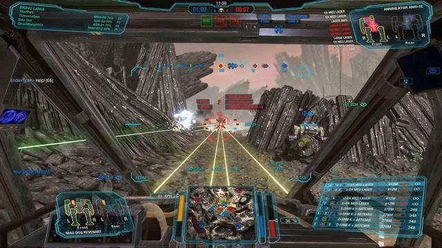 MWO Quickplay Mad Dog Revenant MDD RV Tourmaline Desert Domination смотреть онлайн