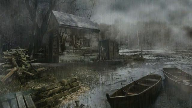 Resident Evil 4 Serenity With Rain and Thunder Ambience  1 Hour