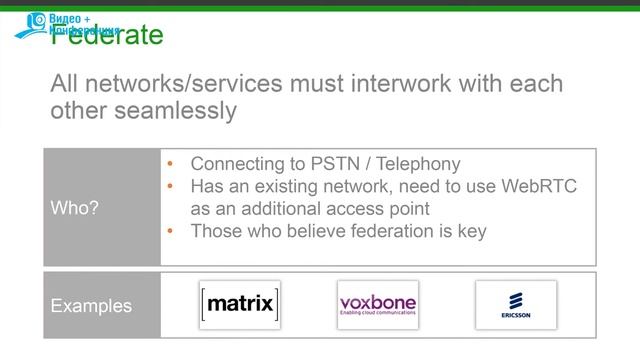 Секреты WebRTC: как вендоры извлекают пользу из прорывной веб-технологии смотреть онлайн