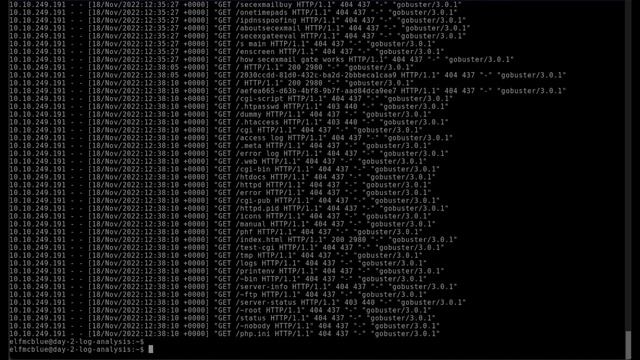 TryHackMe Advent of Cyber 2022 (Day 2 Log Analysis) смотреть онлайн