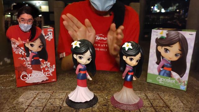 Disney Q posket ~ Mulan Glitter Line Unboxing & Comparison! | Q posket review смотреть онлайн