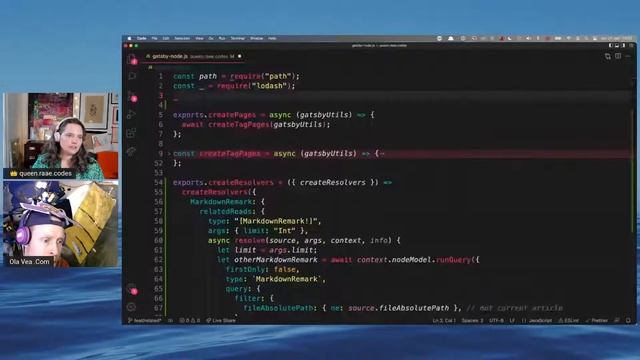 ? ?☠️ Related content the #GatsbyJS Way using a custom GraphQL resolver · #GatsbyJS Deep Dive смотреть онлайн