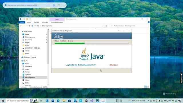 Comment installer le Runtime Java sur un PC / How to install the Java Runtime on PC. (Oracle) смотреть онлайн