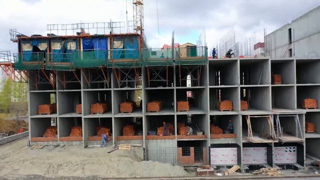 ?️ В ЖК "Основа" уже идут работы на 4 этаже дома смотреть онлайн