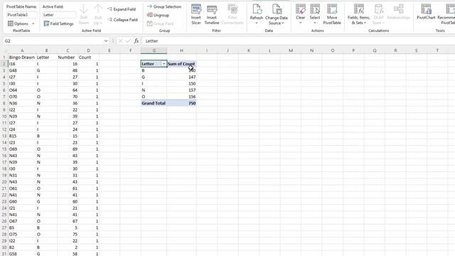 Excel - Evaluating Bingo Number Fairness with Excel Frequency Distribution - Episode 2430 смотреть онлайн