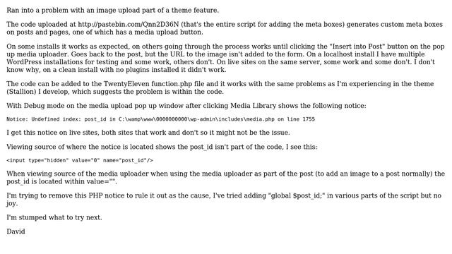 Wordpress: Custom Meta Box Upload Image Problem смотреть онлайн