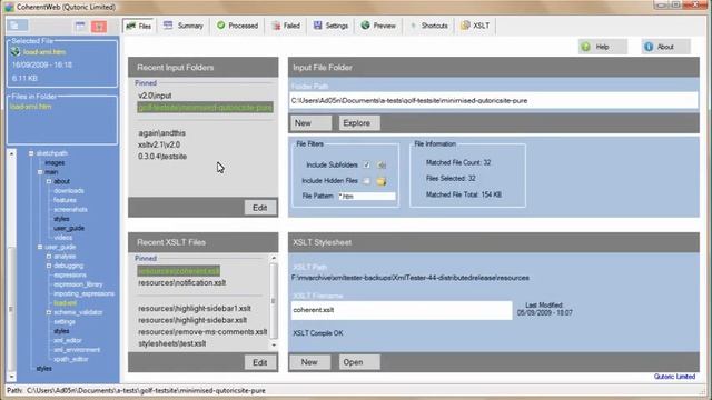 Demo of website transform using XSLT and latest verions of CoherentWeb смотреть онлайн