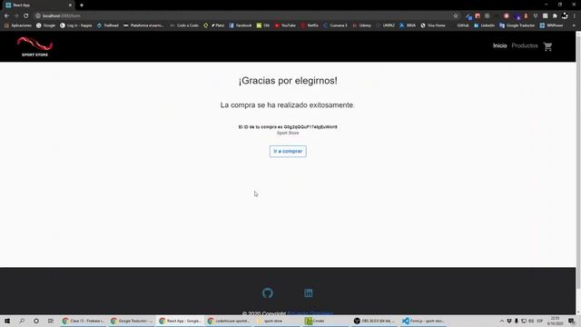 Proyecto Final para el curso de ReactJS de Coder House - Ecommerce смотреть онлайн