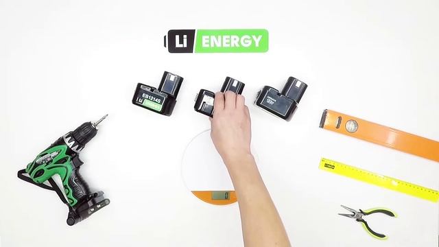 Взвешивание аккумуляторов для шуруповерта Hitachi смотреть онлайн