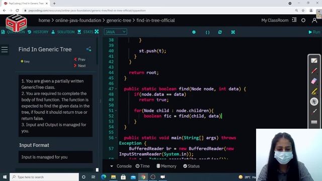 Find in Generic tree | Generic Tree | In English | Java | Video_16 смотреть онлайн