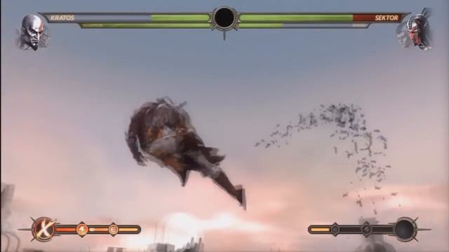 Zerando em Dupla Kratos e Scorpion - Mortal Kombat 9 смотреть онлайн