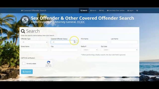 Hawaii Inmate Search