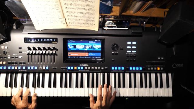 Moon over Miami - Yamaha Genos смотреть онлайн