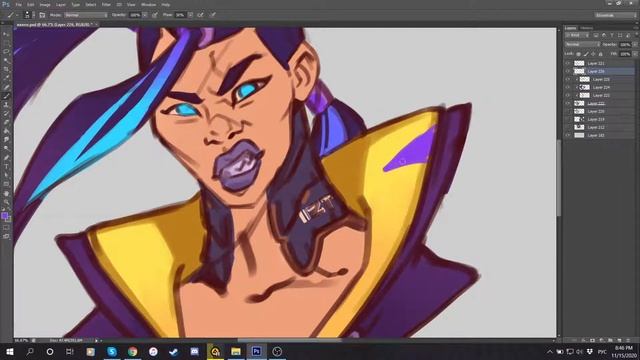 СТРИМ! Рисуем Cyberpunk персонажей Част 2 смотреть онлайн