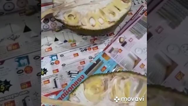 Разделка джекфрута. смотреть онлайн