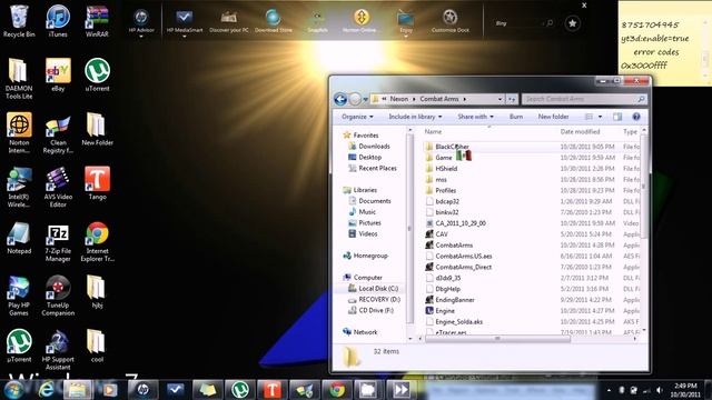 HOW TO FIX ERROR 0X3000FFFF FOR COMBAT ARMS смотреть онлайн