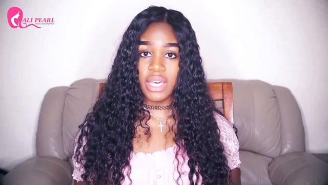 DEEP WAVE HAIR IS GIVING ME LIFE ft Ali Peal Hair смотреть онлайн