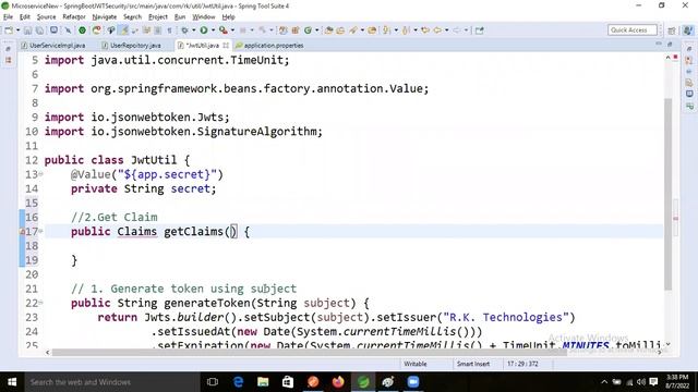 Microservice-Security || JWT-Token and Security || Session 149 || by Mr Ravikant Sir смотреть онлайн
