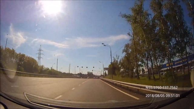 Driving in Moscow agglomeration: Текстильщики - Домодедово 05/08/2018 (timelapse 4x) смотреть онлайн