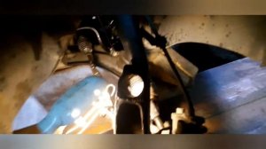 Сценик 2.Снимаю шрус для замены внутреннего пыльника трипоида.